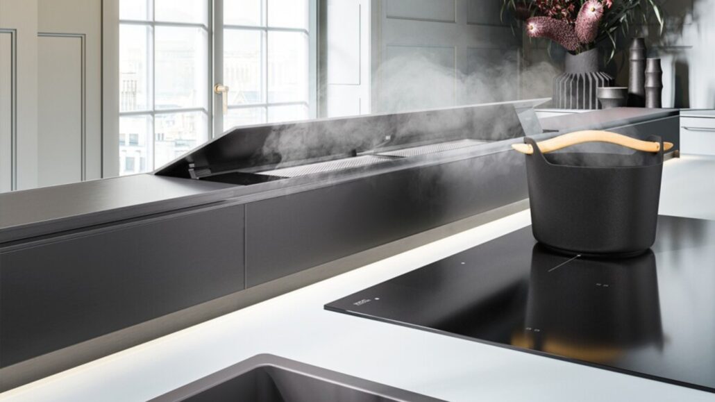 Questa immagine rappresenta la cappa per cucina di cui si parla nell'articolo